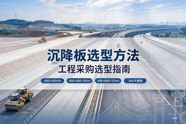 金华沉降板选择方法