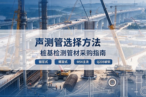金华声测管选型标准