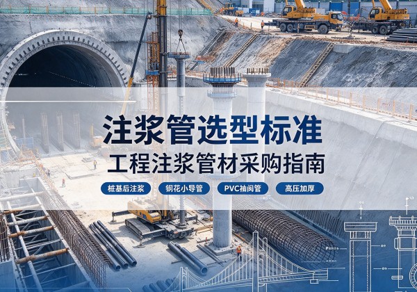 金华注浆管选型标准